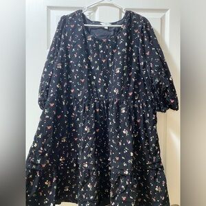 layered babydoll dress